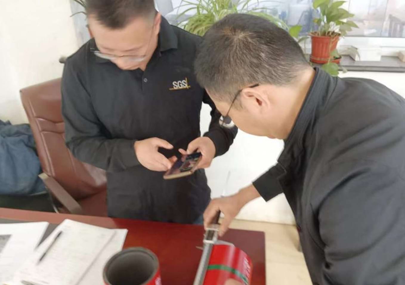 Steel pipe quality inspection and testing
