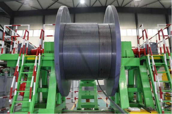 Coiled tubing reel — dispatch