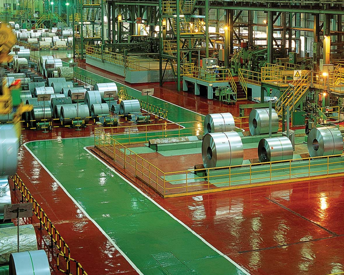 Cold-rolled strip — surface finish