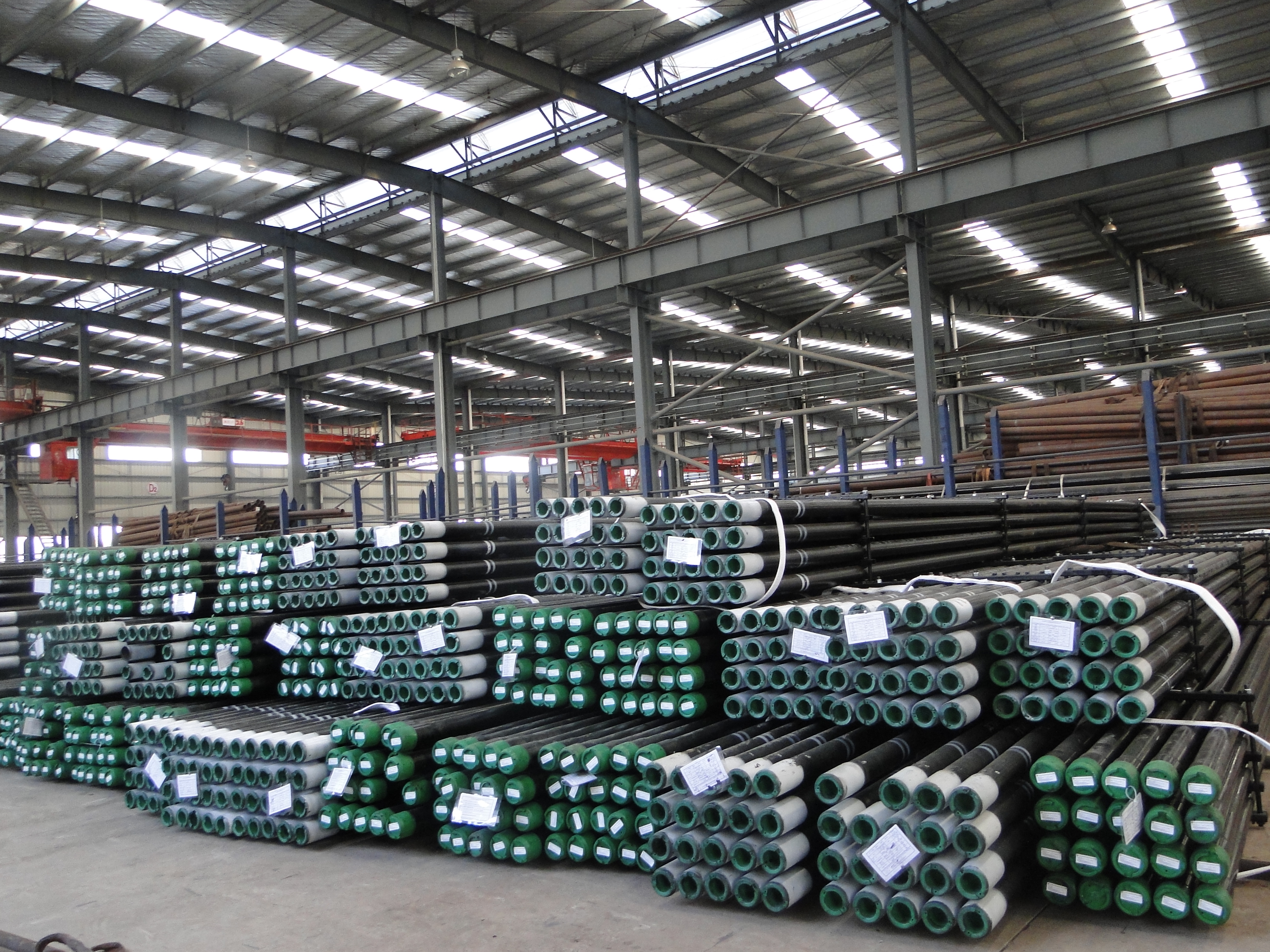 ERW casing pipe — production batch