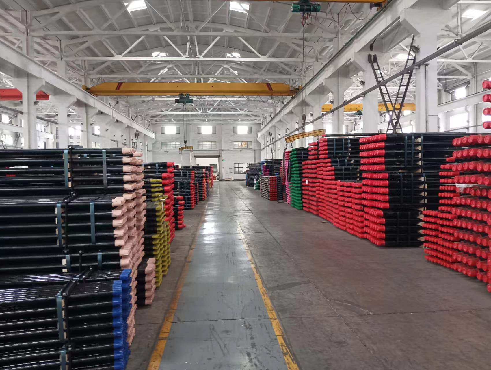 HDD drill rod — friction welding type