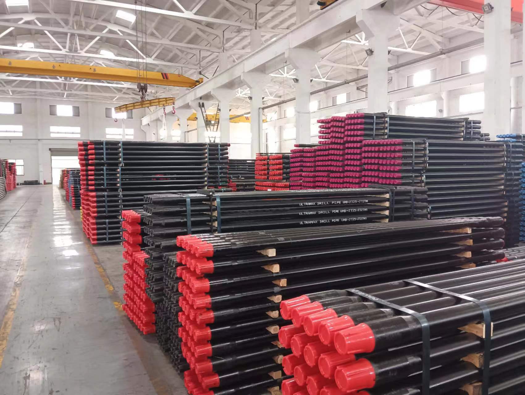 HDD drill rod — yard