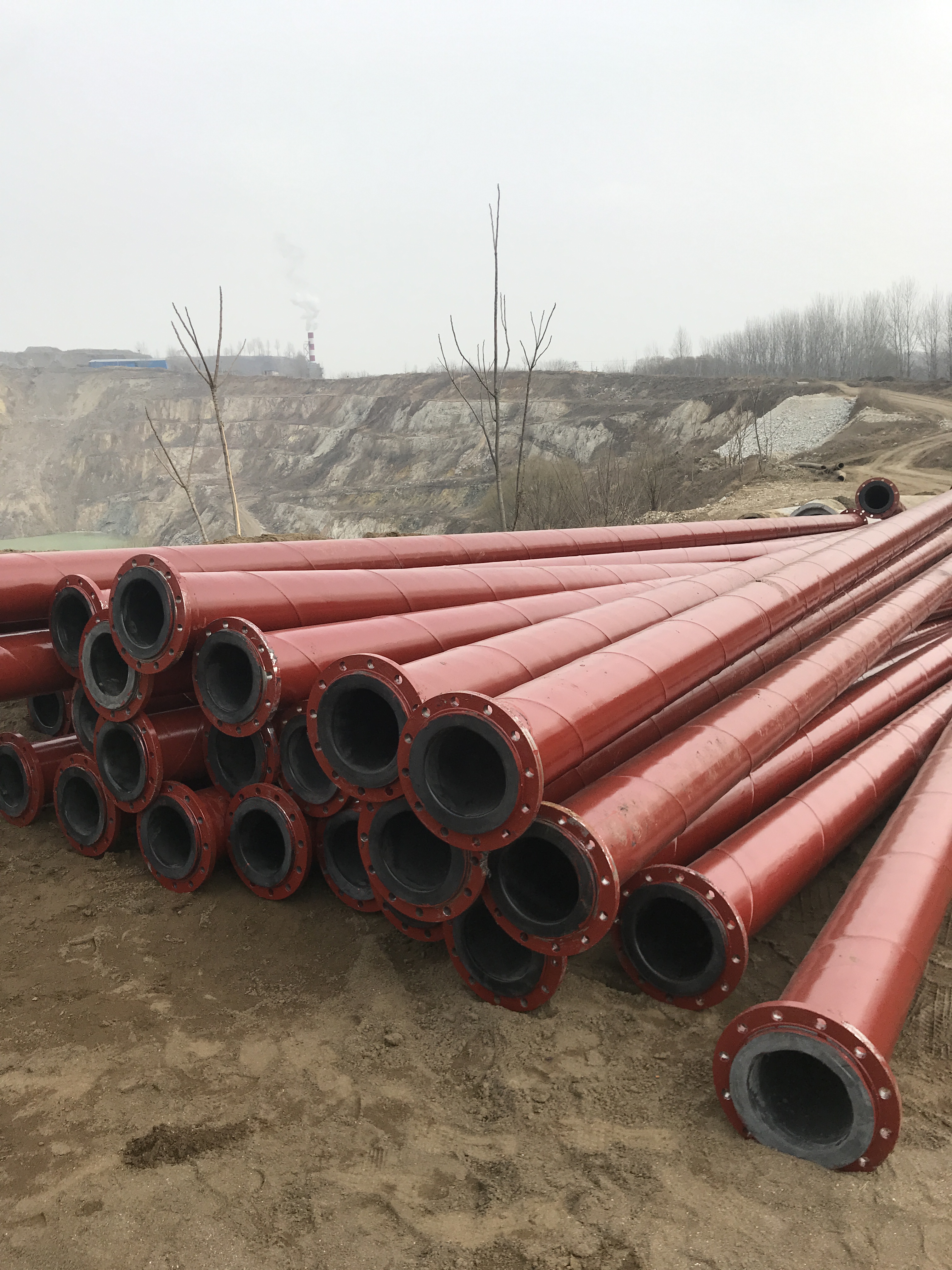 HDPE-lined tubing — installation