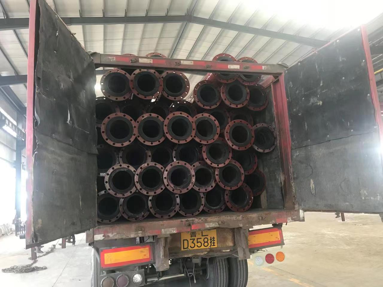 HDPE liner material — pre-installation