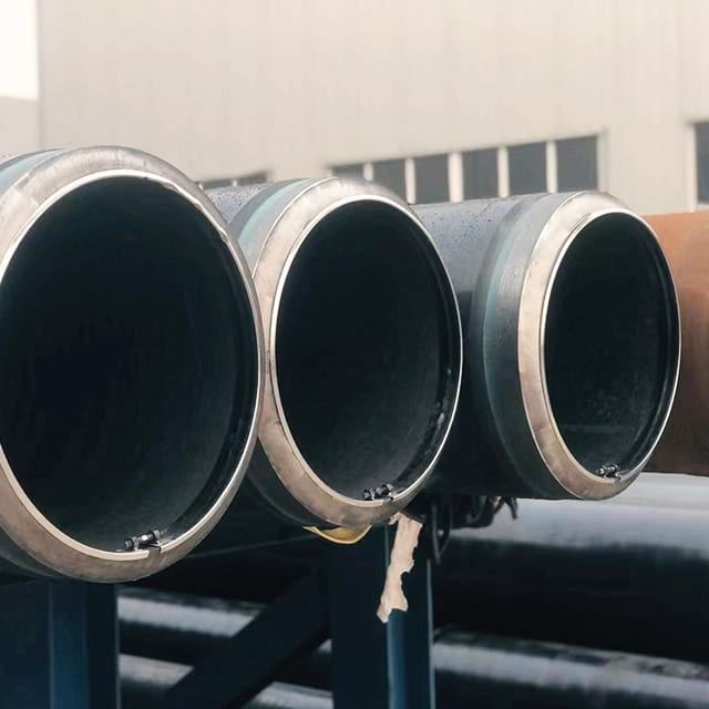 Seamless line pipe — yard storage