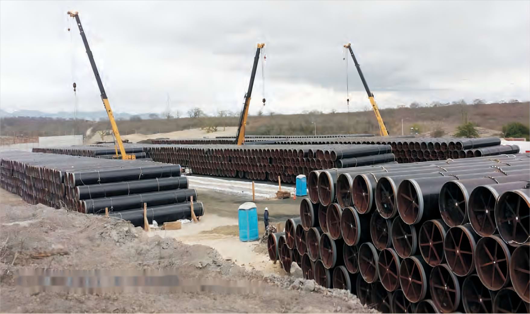 Project reference — installed pipeline