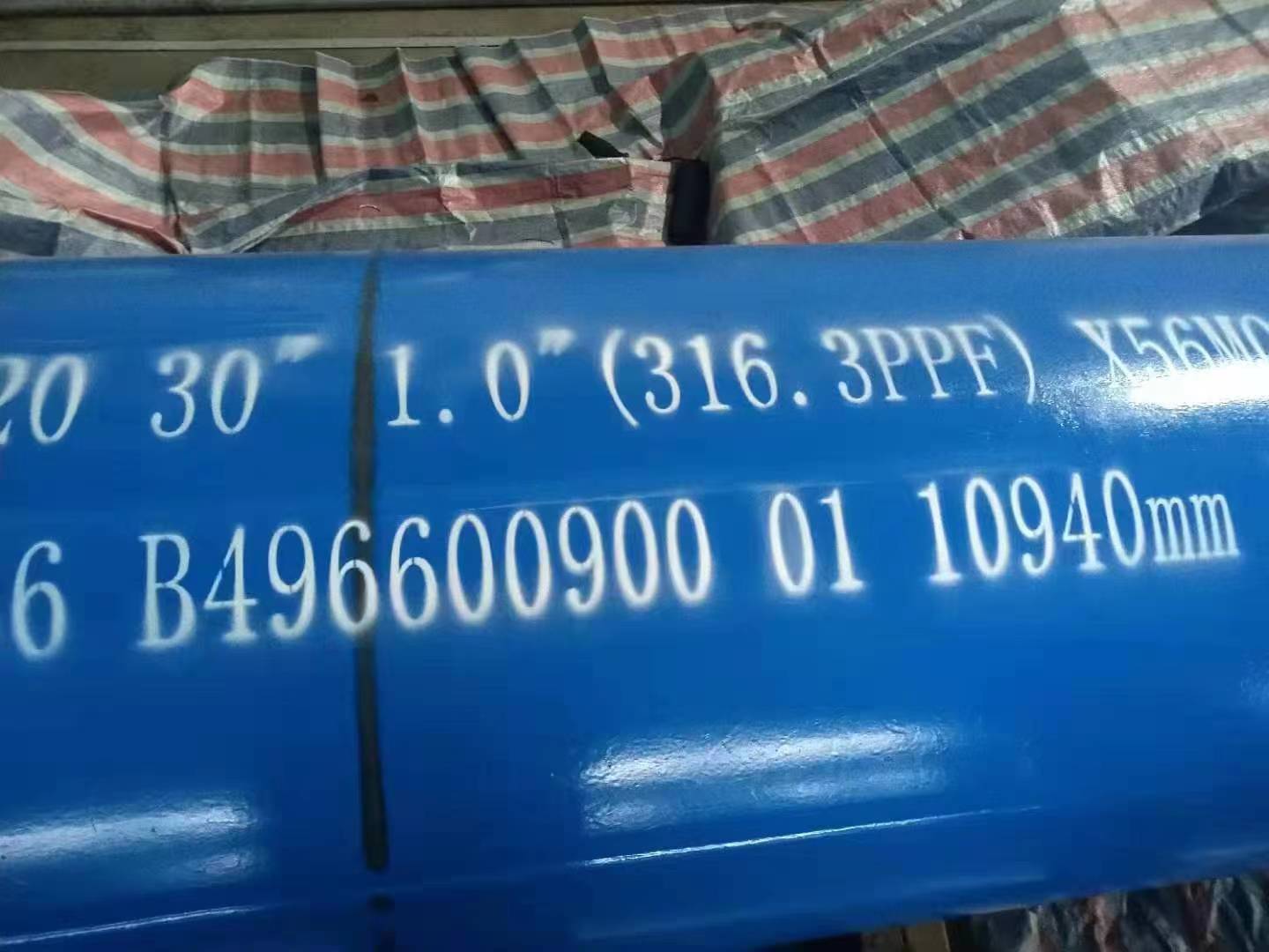 API 5L X56 Large-Diameter Risers with Quick Make-Up Connection to Africa — photo 3