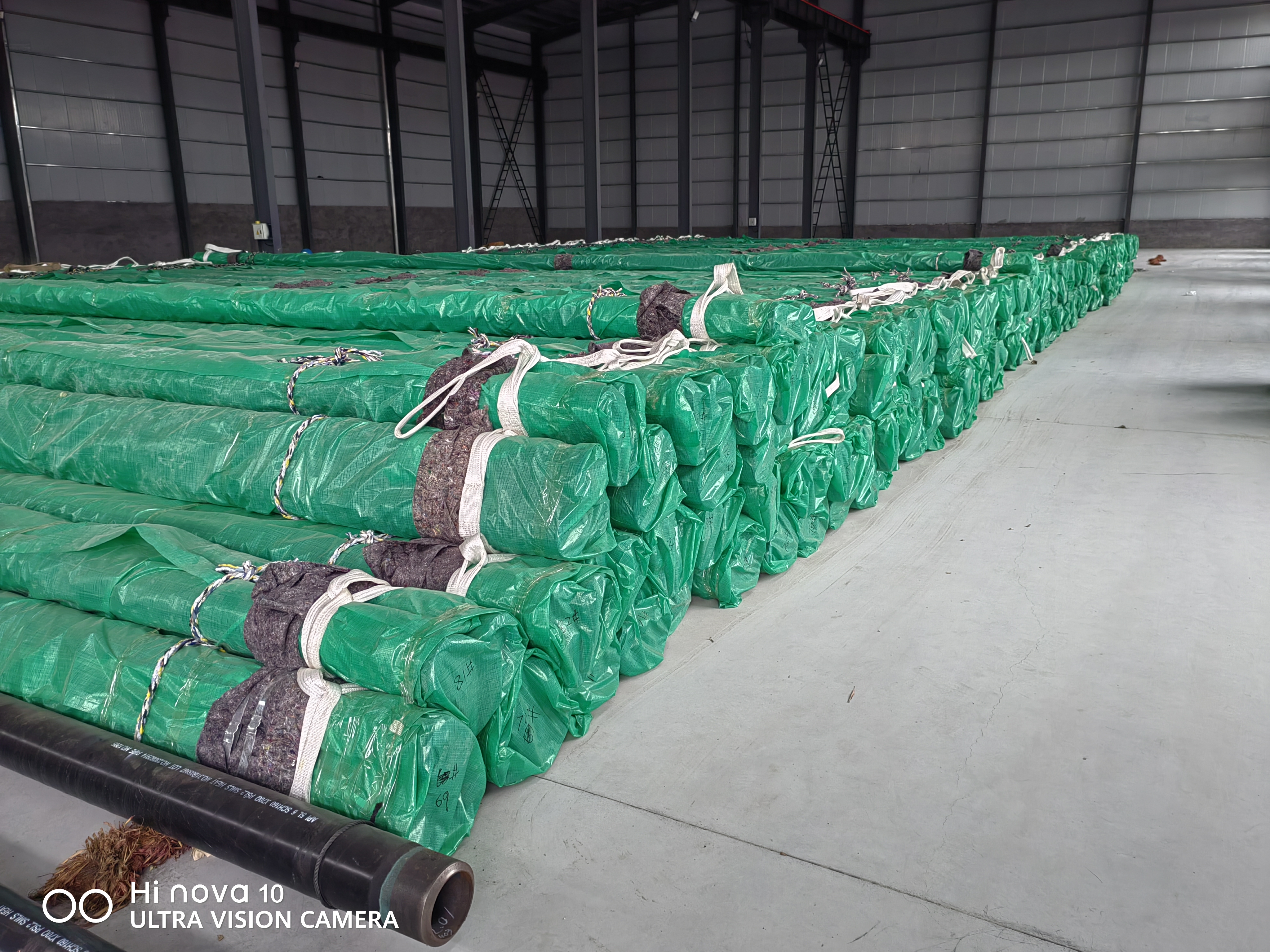 API 5L X70Q Sour-Service Line Pipe with 3LPE Coating to Africa — photo 2
